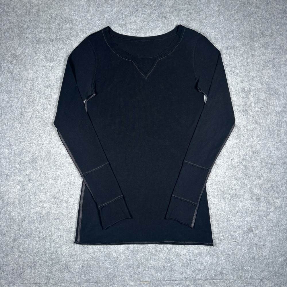 Lululemon Athletic Top‎ Womens small Black Long Sleeve Yoga Workout Activewear